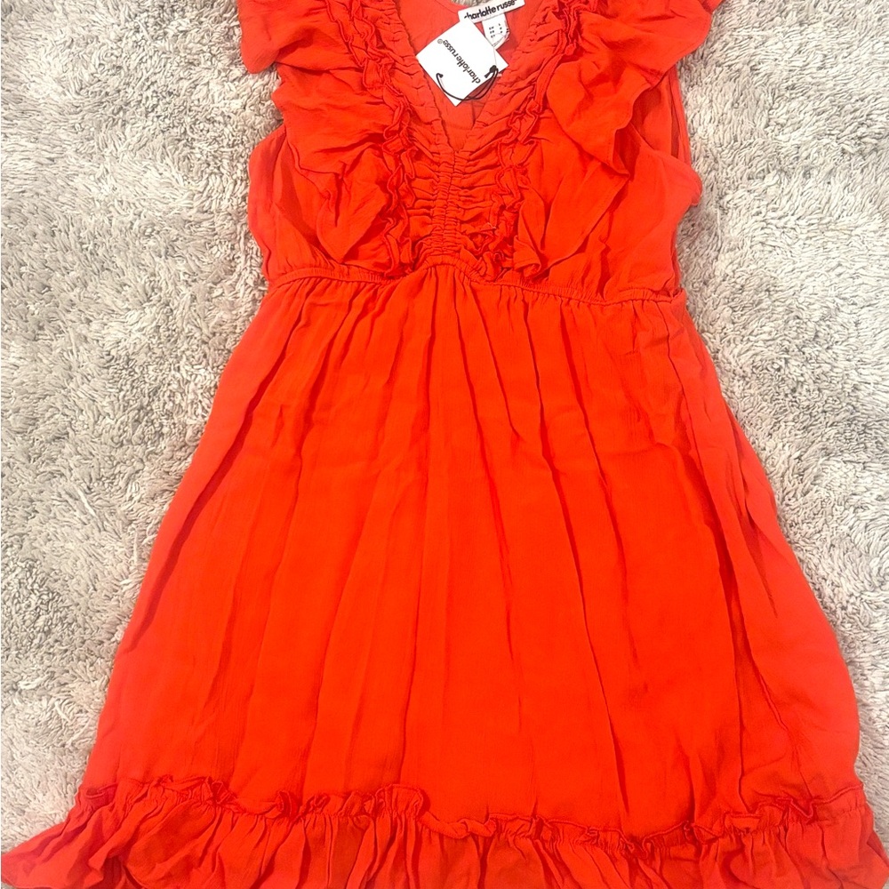 Vibrant Orange Dress